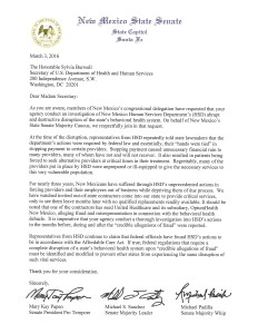 Senate Letter